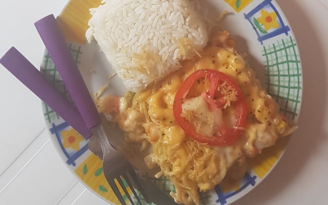 Camusquim ou macarrão com camarão