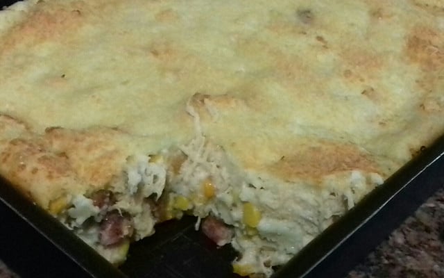 Torta preguiça delícia (liquidificador)