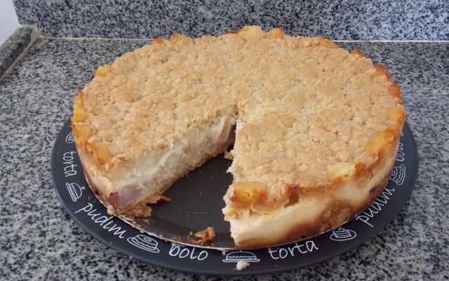 Torta gelada de banana