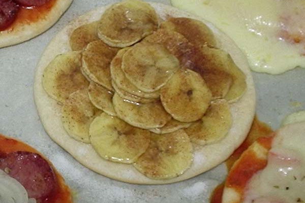 Pizza de banana