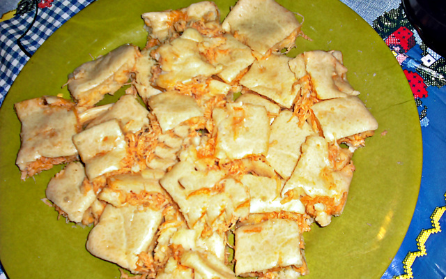 Empadão de frango de liquidificador