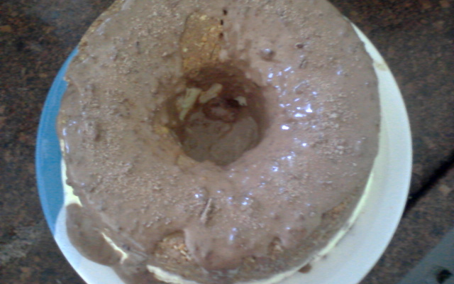 Cupcake Gelado de Nutella
