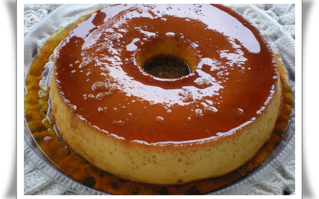 Pudim de leite condensado