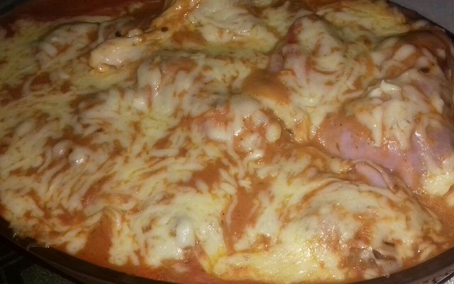 Macarronada de carne moída