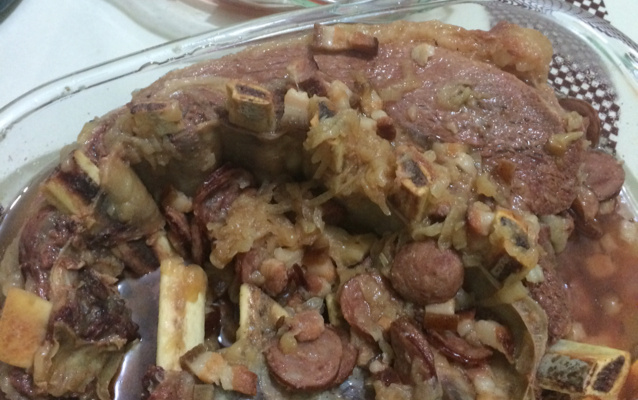 Costela no bafo na panela de pressão