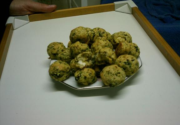 Assadinho de ricota e espinafre