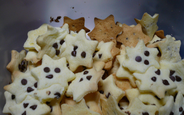 Bolacha amanteigada de leite condensado