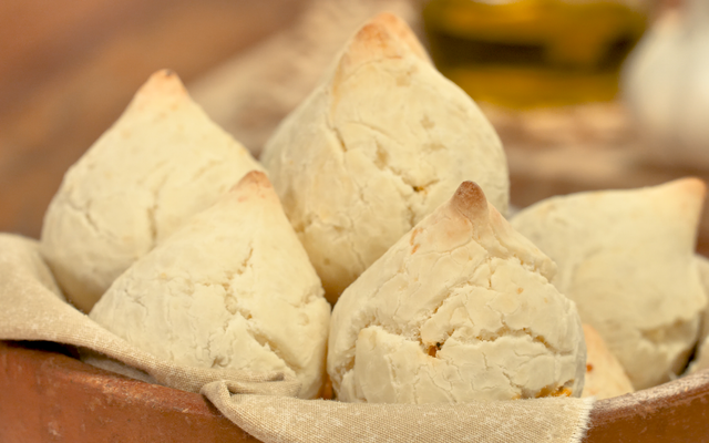 Coxinha de pão de queijo