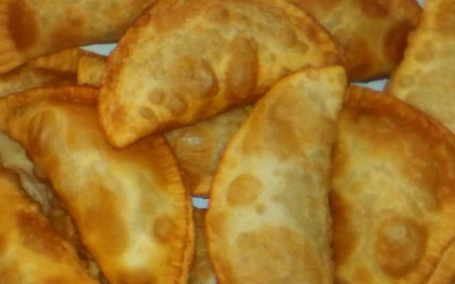 Massa de pastel de feira