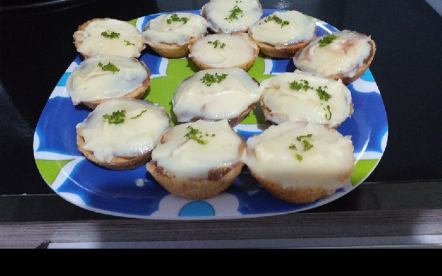 Tortinha de limão com brigadeiro