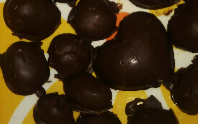 Bombom caseiro com leite condensado