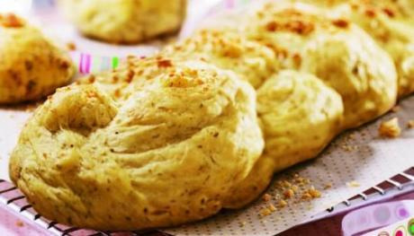 Trança de mandioca com castanha de caju