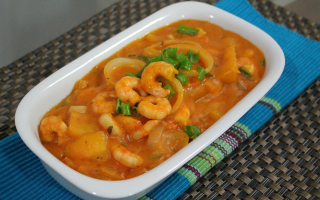 Bobo de camarão da Preta