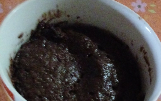 Bolo de caneca sem fermento