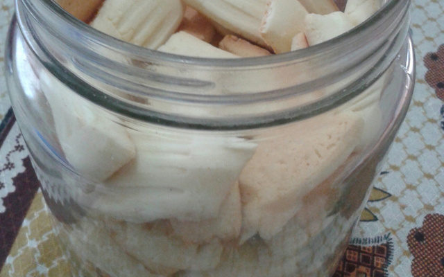 Sequilhos de leite condensado