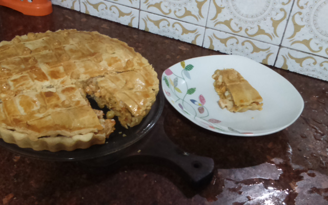 Torta de frango com catupiri