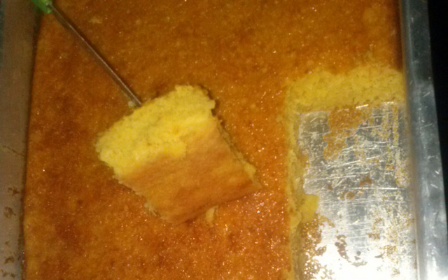 bolo de milho verde cremoso