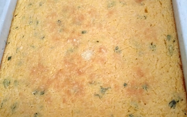 Bolo de milho salgado