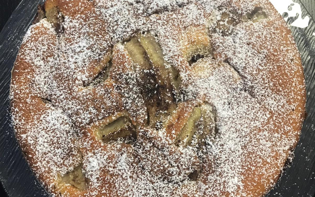 Bolo de banana fácil