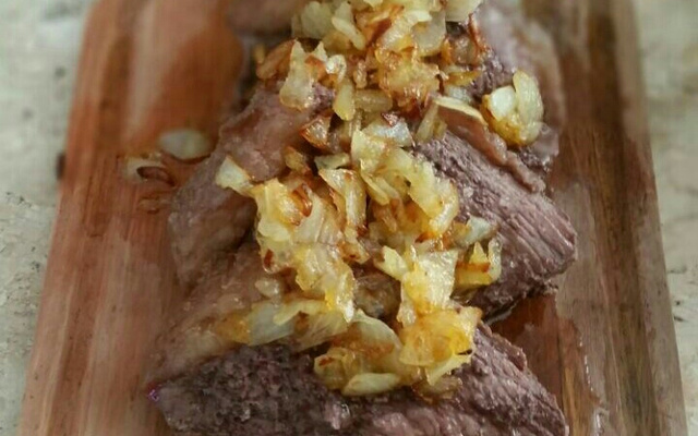 Picanha ao Forno com Sal Grosso