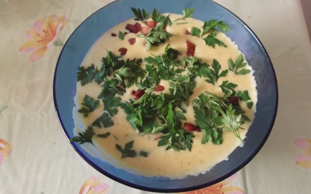 Creme de batata baroa