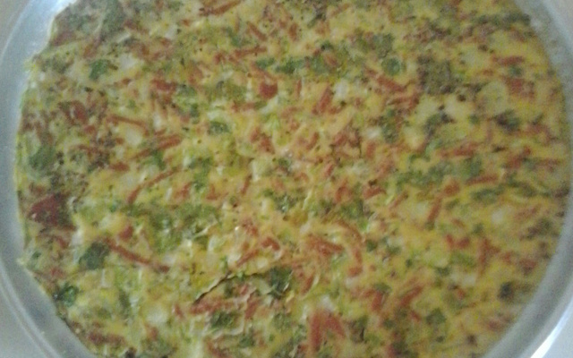 Omelete de forno sem óleo