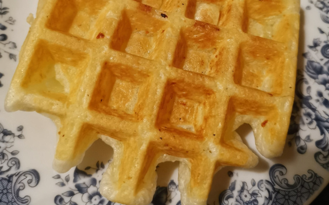 Pão de queijo de sanduicheira