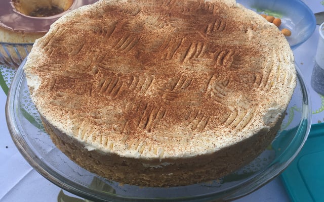 Torta de banana banoffee