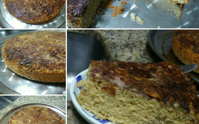 Bolo de Banana de Liquidificador