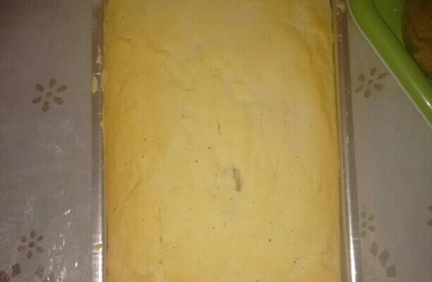 Bolo de massa de mandioca (puba)