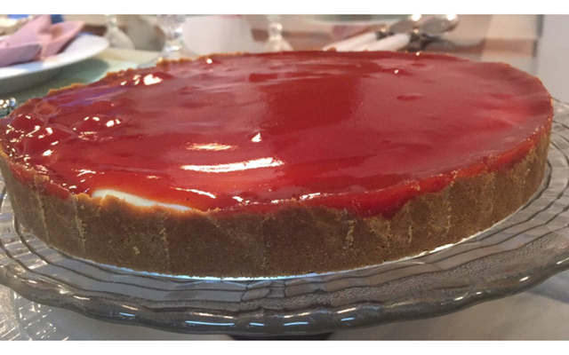 Cheesecake Romeu e Julieta fácil