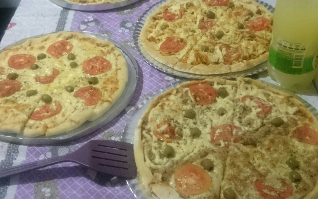 Massa de pizza italiana deliciosa