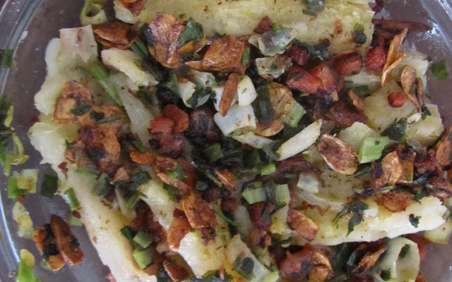 Mandioca cozida especial