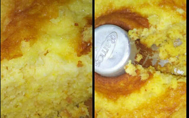 Bolo de milho cremoso