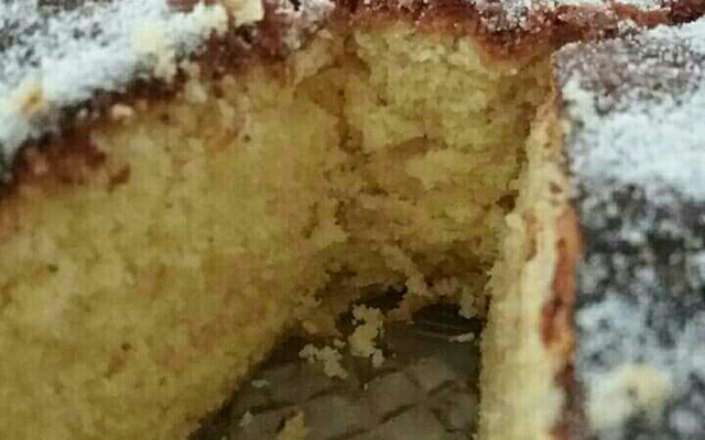 Pão de ló de fubá extra fofo