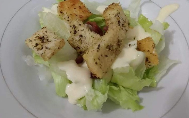 Salada ceaser fácil