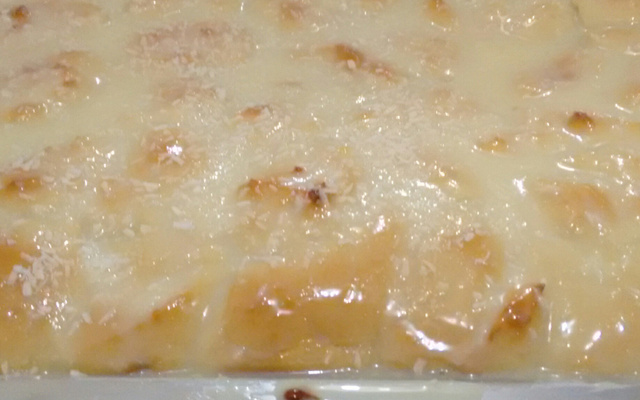 Pão doce de leite condensado de liquidificador