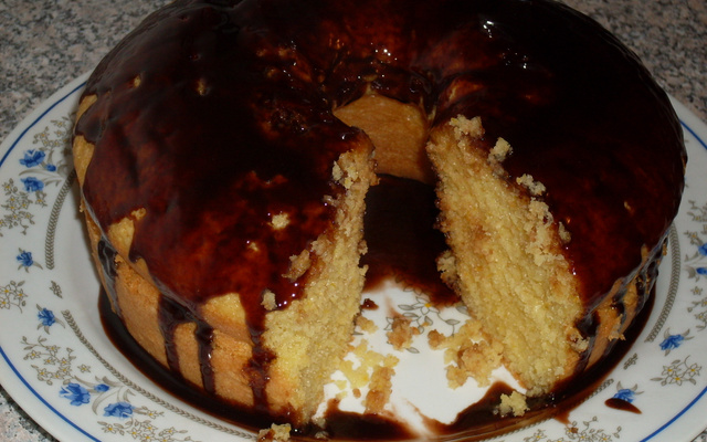 Bolo da Laranja com casca