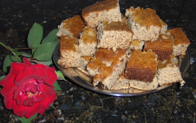 Bolo de banana prata