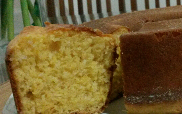 Bolo de milho cremoso
