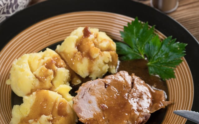 Lombo ao molho madeira