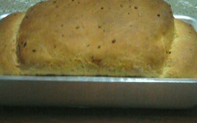 Pão caseiro de mandioca