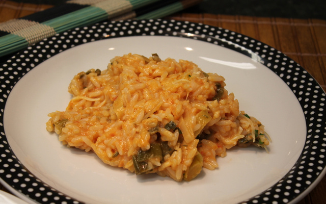 Risoto de tomate seco