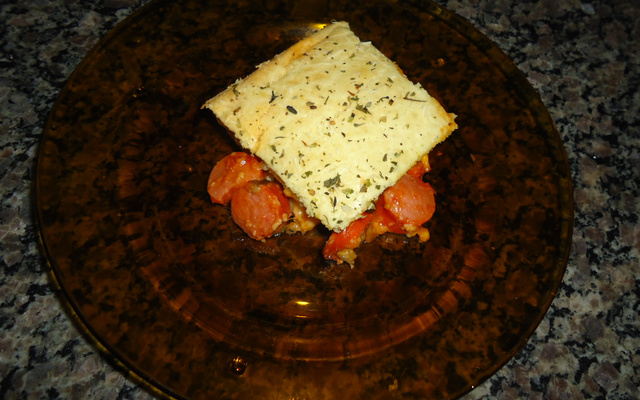 Cachorro quente de forno (delicioso)