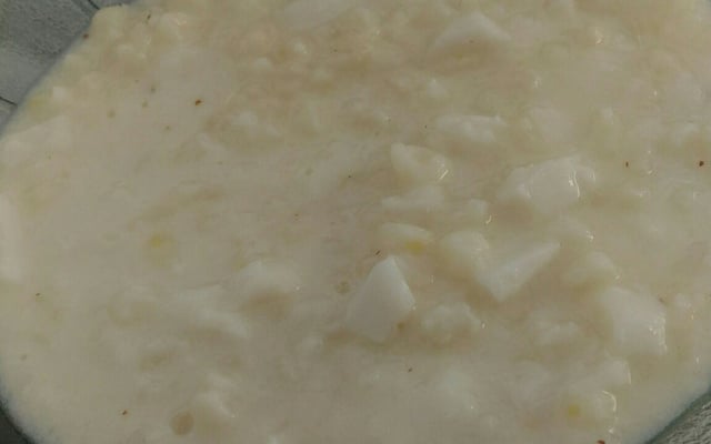 Mucunzá cremoso delicioso