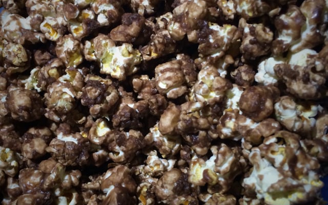 Pipoca de Chocolate