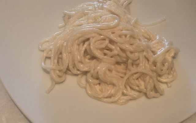 Macarrão alfredo fácil