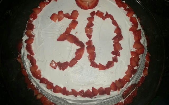 Massa de bolo de aniversário