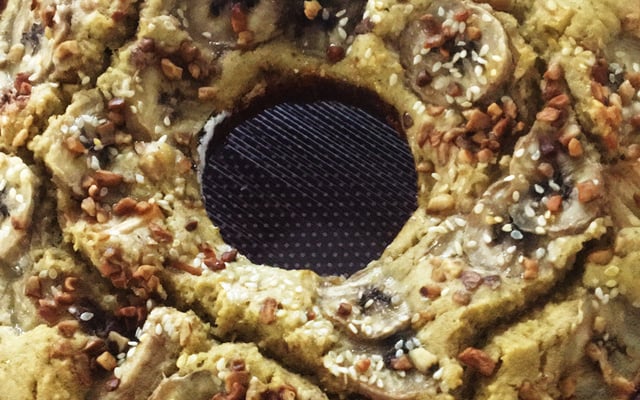 Bolo de banana de liquidificador sem glúten e sem lactose