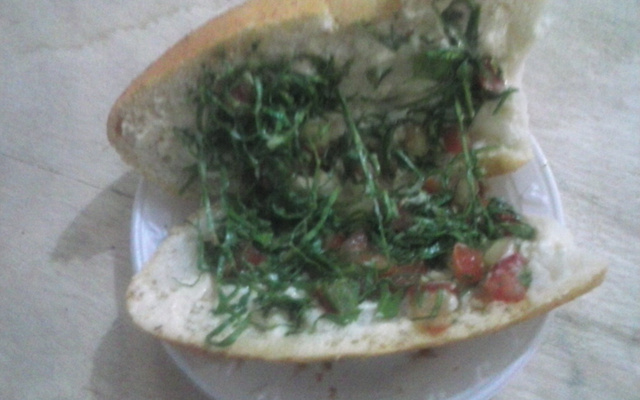 Pão com couve da Nívea (para churrasco)